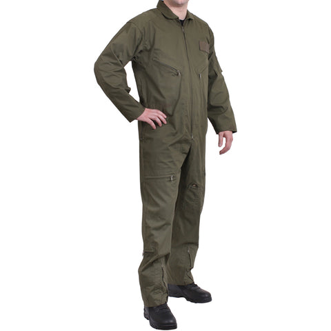 Foliage Green Military Air Force Style Flight Suit