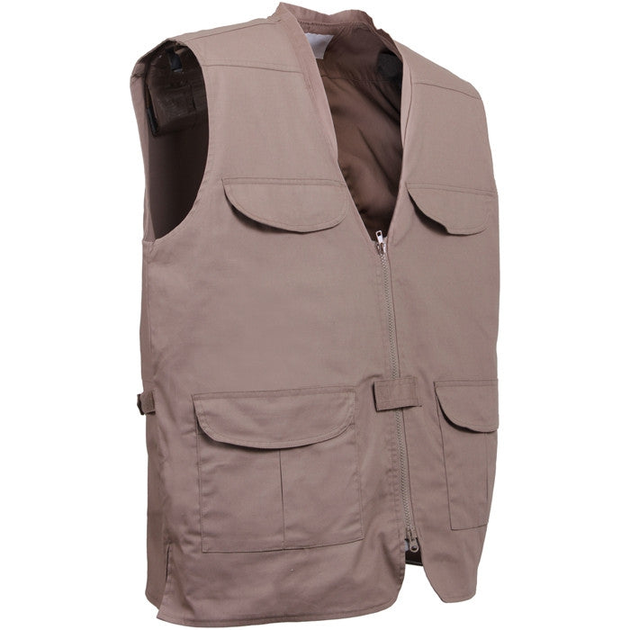 Khaki - Lightweight Tactical Concealed Carry Vest - Army Navy Store