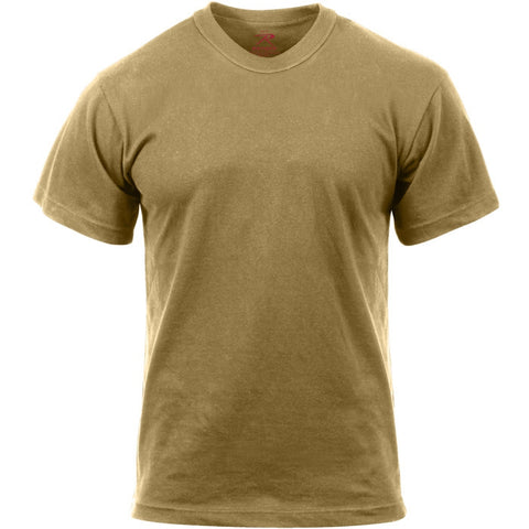 Coyote Brown AR 670-1 Mil-Spec 100% Polyester Quick Drying T-Shirt