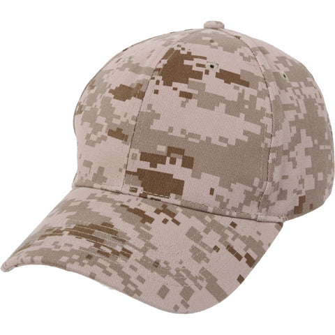 Army Camouflage Baseball Cap HOOK & LOOP Military Desert Digital