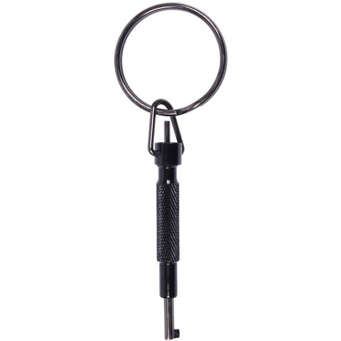 STAINLESS STEEL FLAT KNURL HANDCUFF KEY