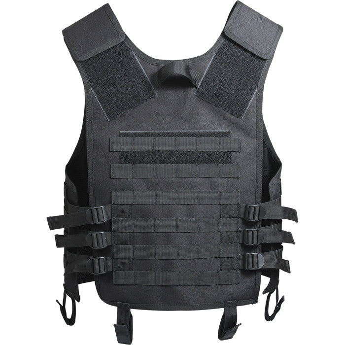 Black - Advanced MOLLE Compatible Tactical Vest - Army Navy Store