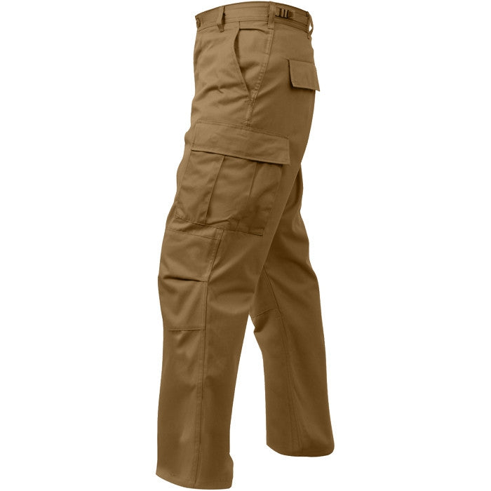 Coyote Brown - Military BDU Pants - Cotton Polyester Twill - Army Navy ...