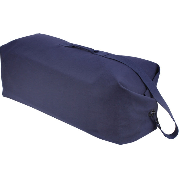 Navy Blue - Military Large Top Load Duffle Bag 25 in. x 42 in. - Cotton Canvas - Army Navy Store