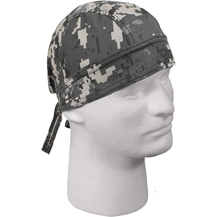 Subdued Urban Digital Camouflage - Military Headwrap - Galaxy Army Navy