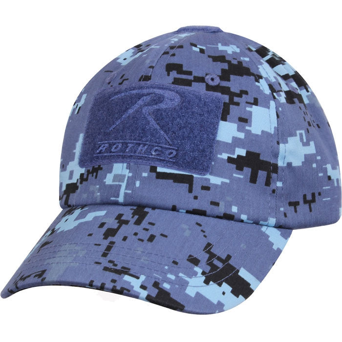 blue military cap