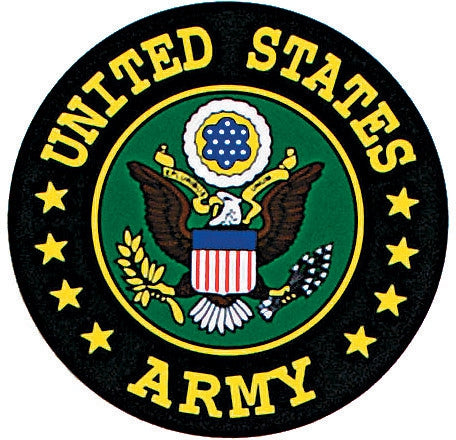 UNITED STATES ARMY Decal with Emblem - Galaxy Army Navy