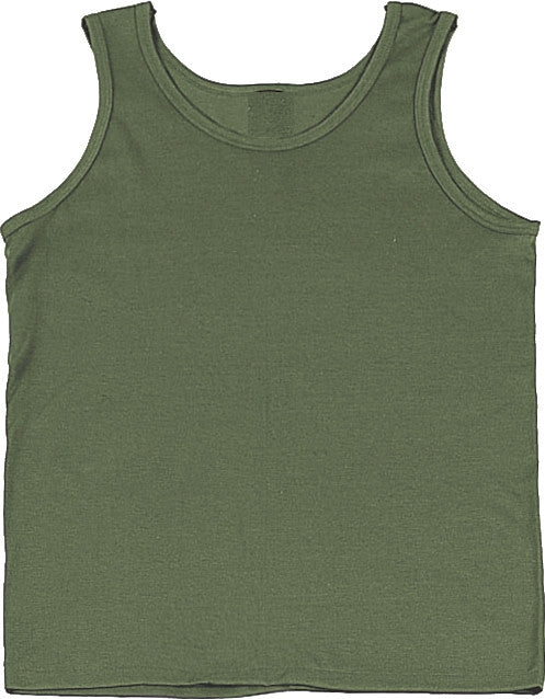 Olive Drab - Military Tank Top - Galaxy Army Navy