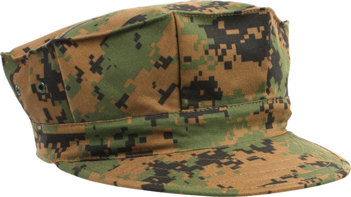 Digital Woodland Camouflage - US Marine Corps Fatigue Cap Utility Cover