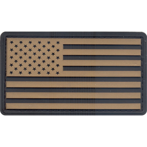 US Flag - 2x3 Patch - Coyote Brown w/ Black