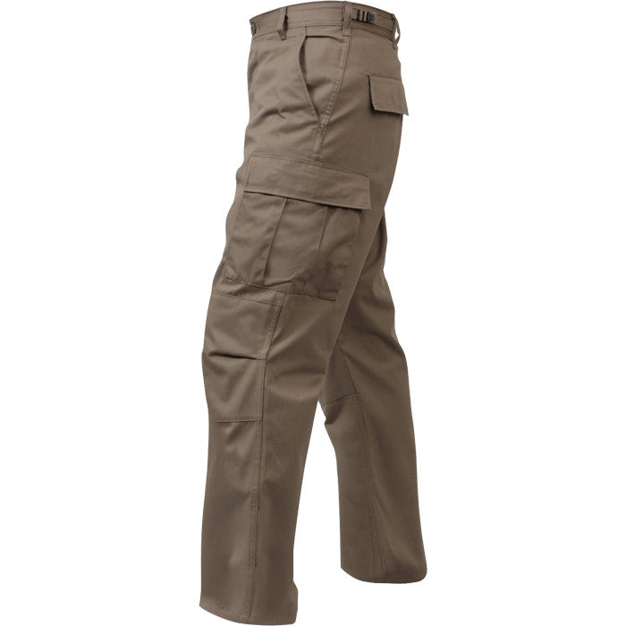 Khaki - Military BDU Pants - Cotton Ripstop - Army Navy Store