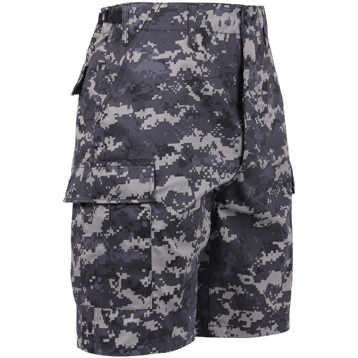 Subdued Urban Digital Camouflage - Military Cargo BDU Shorts ...