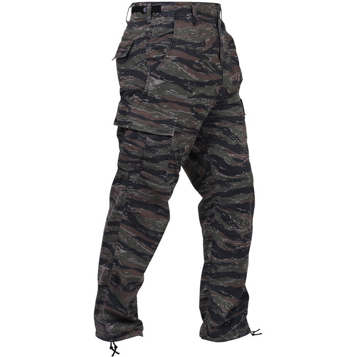 Tiger Stripe Camouflage - Military BDU Pants - Polyester Cotton Twill ...