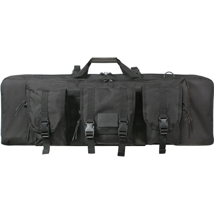 Black - Tactical 36 in. Protective Assault Rifle Case - Galaxy Army Navy