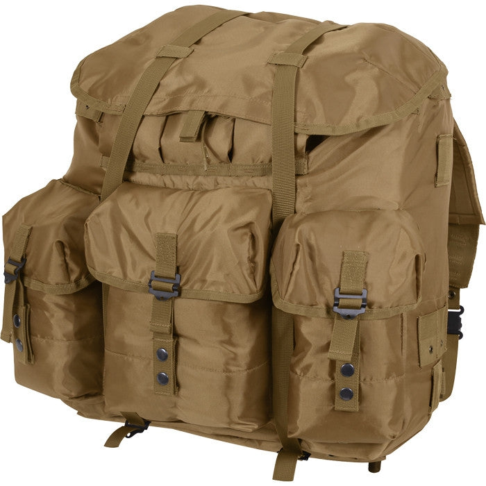 Coyote Brown - GI Type ALICE Pack with Frame 22 in. x 20 in. x 19 in ...