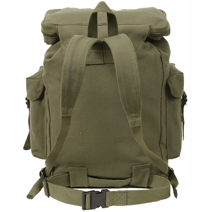Olive Drab - European Style Rucksack Backpack - Army Navy Store