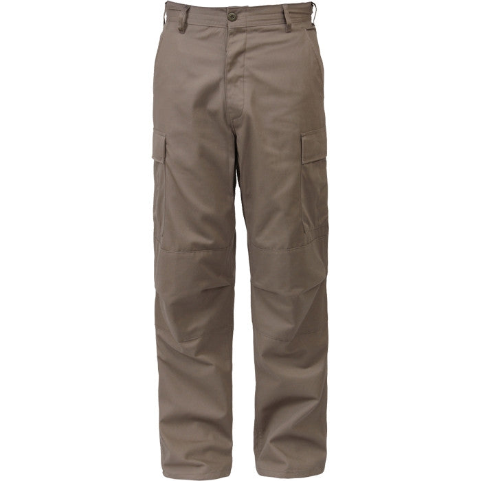 Khaki - Military BDU Pants - Cotton Ripstop - Army Navy Store