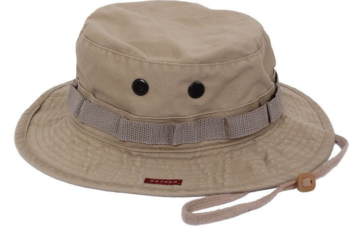 Heavy Duty Poly Cotton Thick Boonie Fishing Jungle Hat With Wide Brim ...