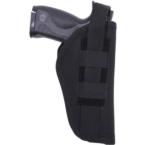 Black - Deluxe Leg Strap Adjustable Tactical Holster - Galaxy Army