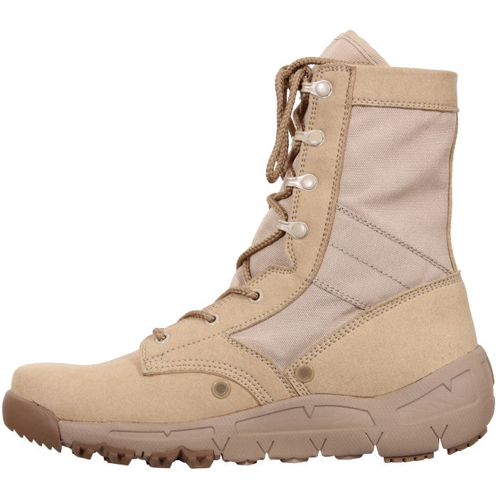 Desert Tan V-Max Lightweight Tactical Boots High Mobility Comfortable ...