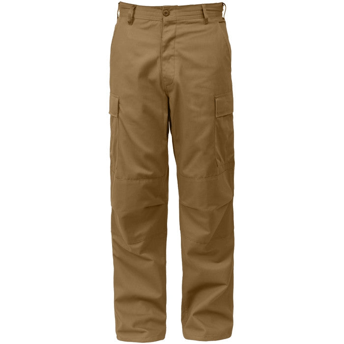 Coyote Brown - Military BDU Pants - Cotton Polyester Twill - Army Navy ...