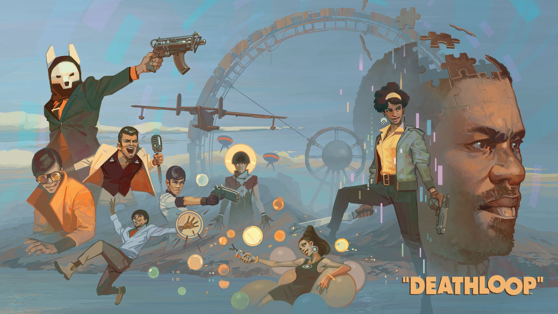 Deathloop key art