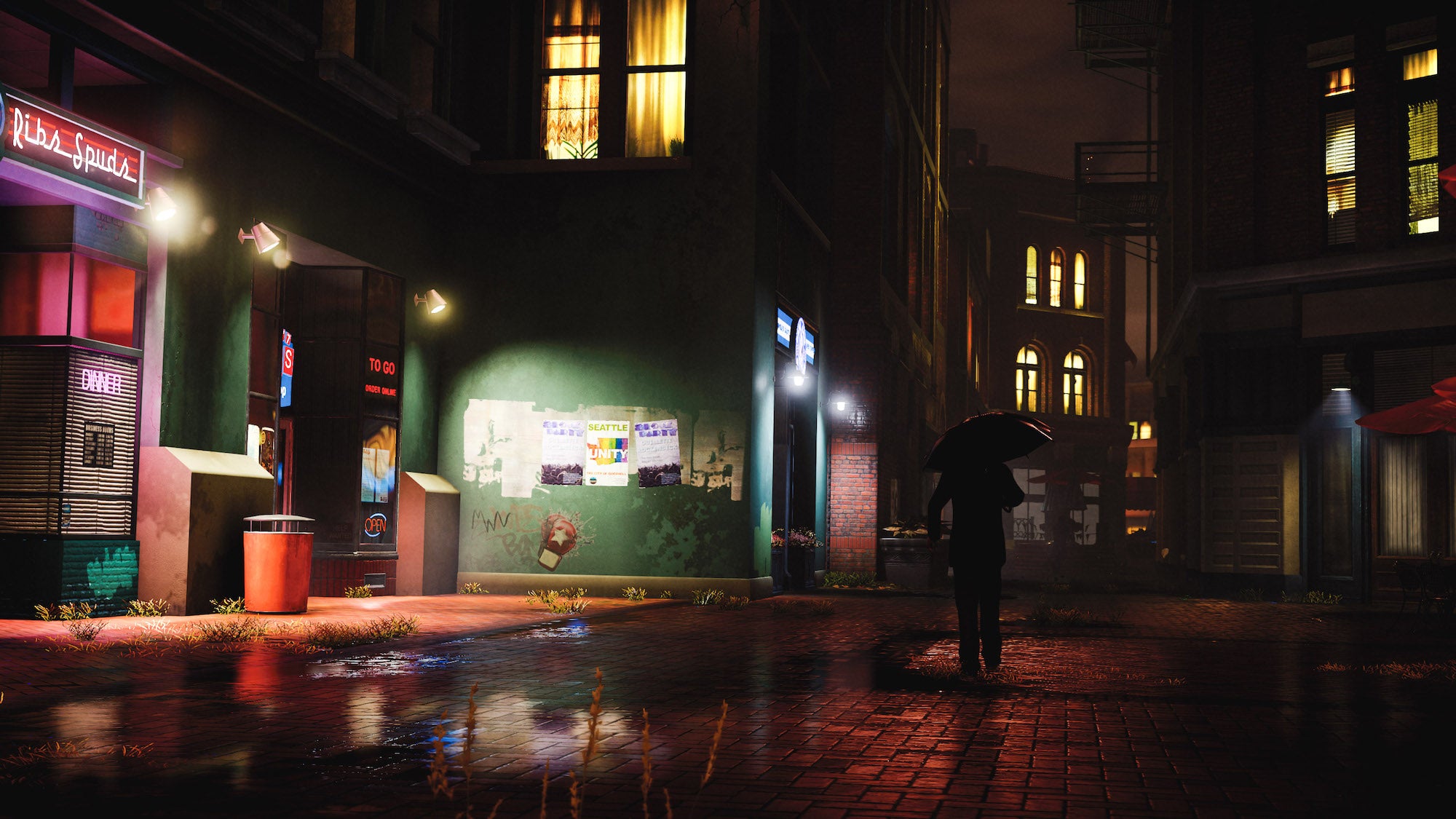 “Late Rain” – inFAMOUS First Light shot by TheFourthFocus