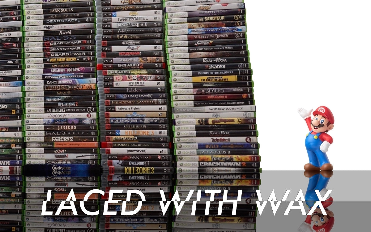 Laced With Wax The Pile of Shame game: Why we obsess over our personal video game backlogs