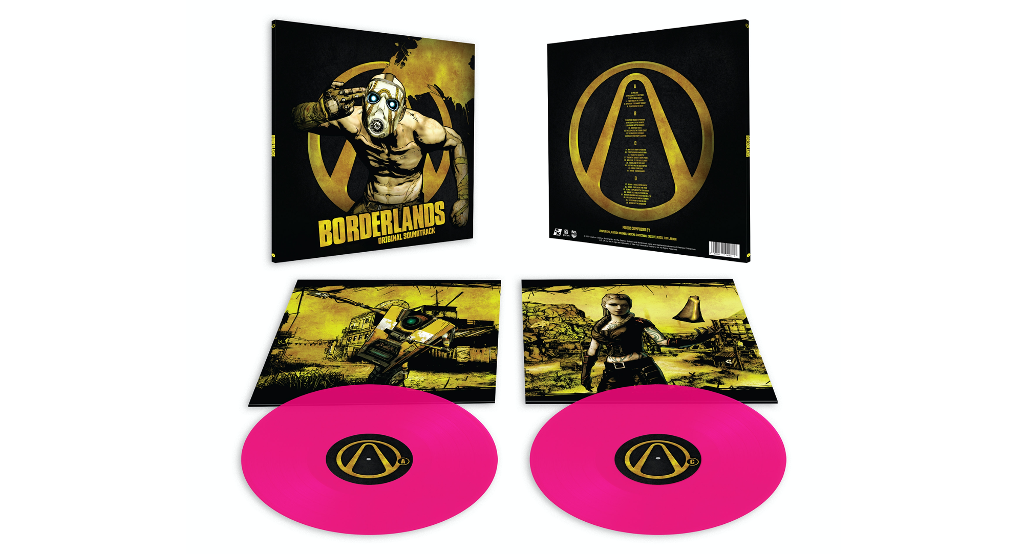 Borderlands OST vinyl available from Laced Records