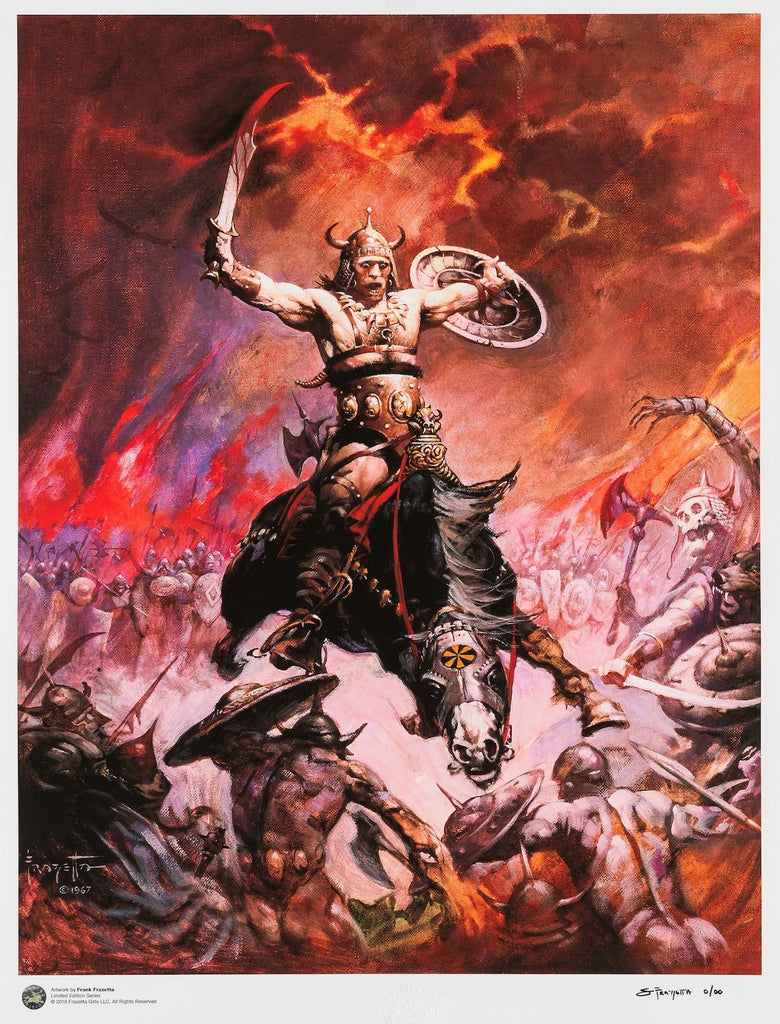 "Conan the Conqueror" by Frank Frazetta