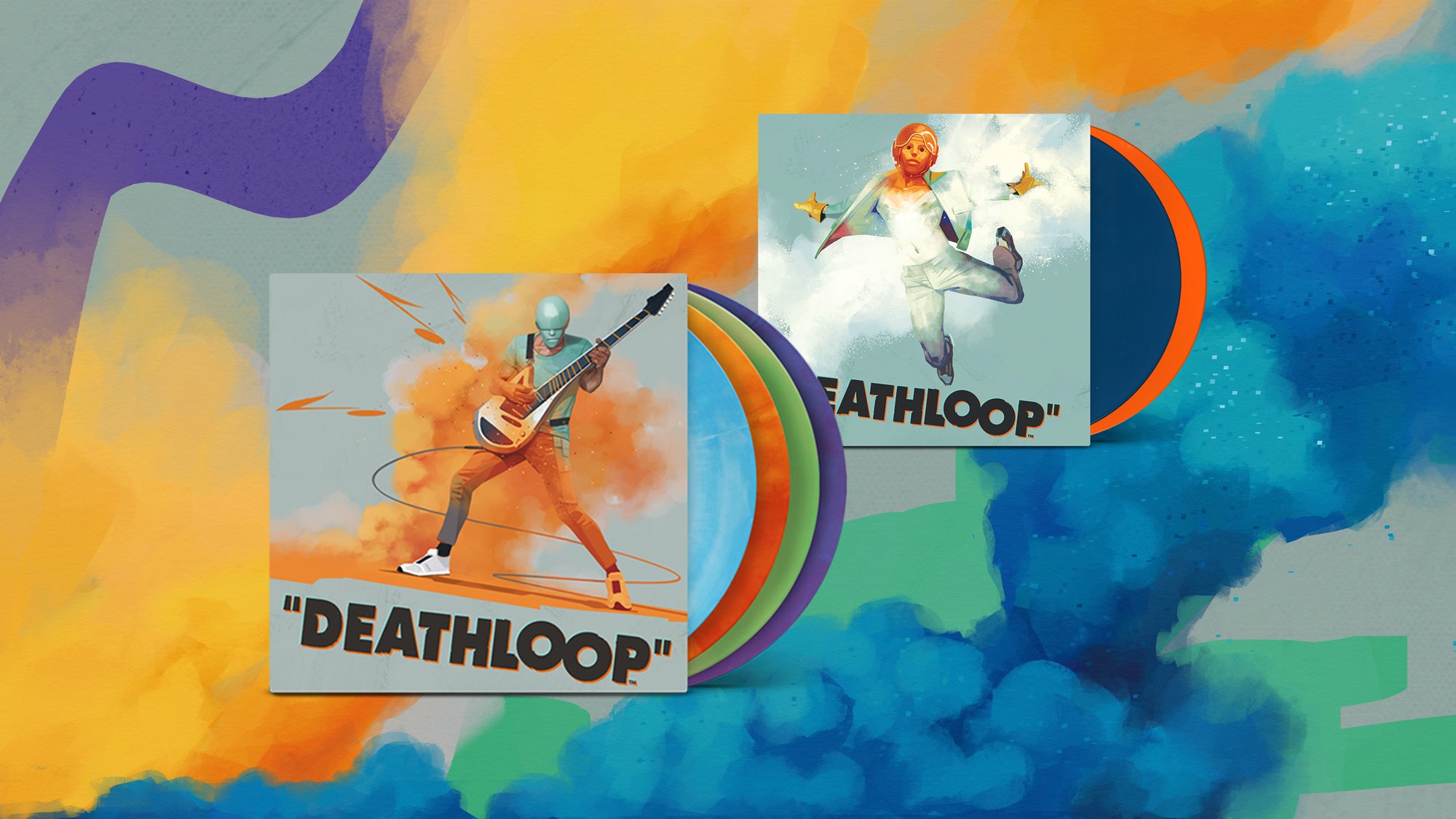 The Deathloop vinyl sets via Laced Records