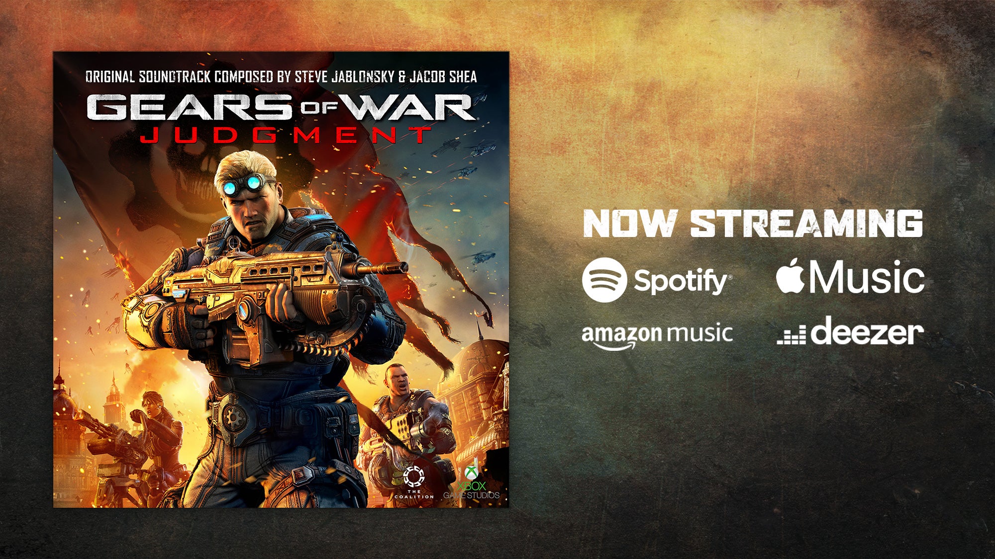 Gears of War Judgment streaming on Spotify + more