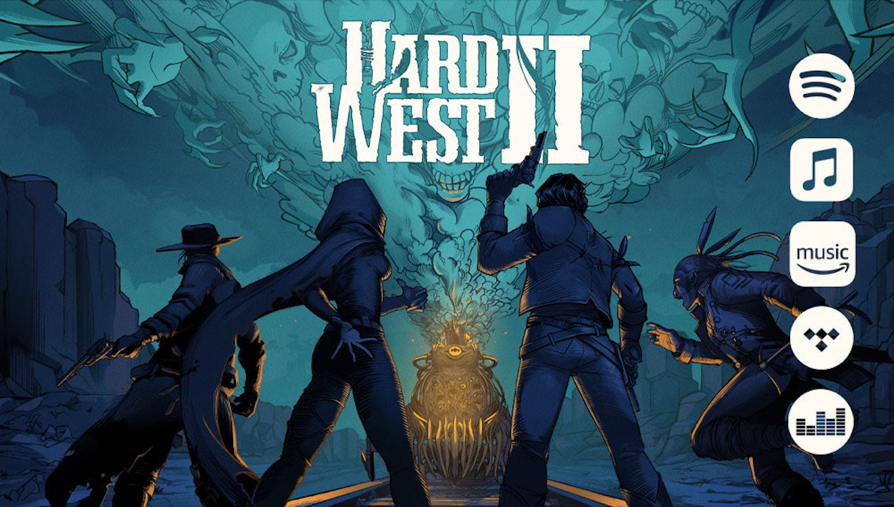 The Hard West 2 OST is streaming on music platforms