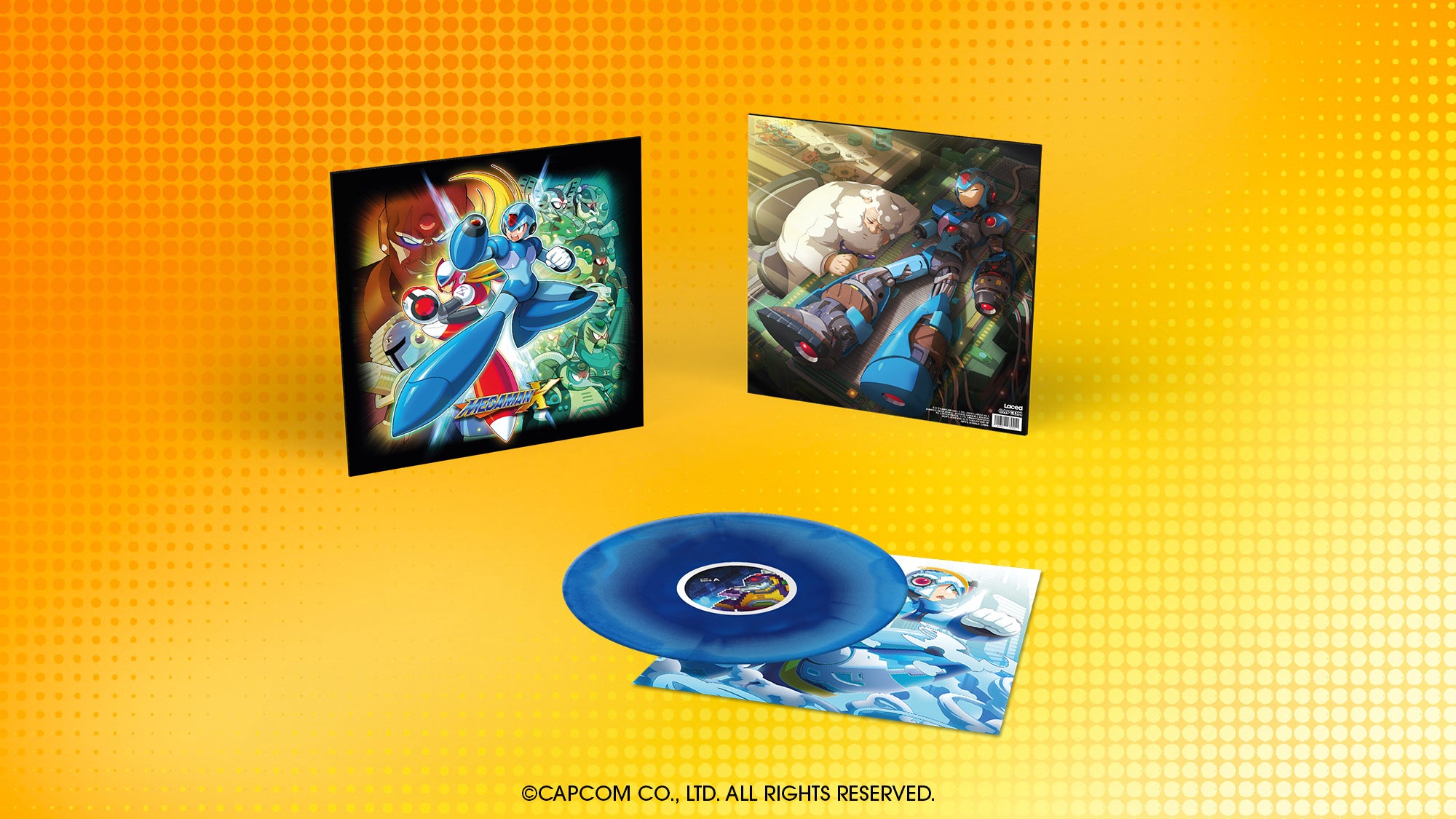 Mega Man X Limited Edition exclusive to lacedrecords.com