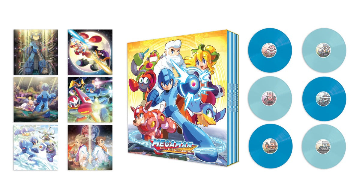 Mega Man 1-11: The Collection six-disc vinyl is available at www.lacedrecords.com