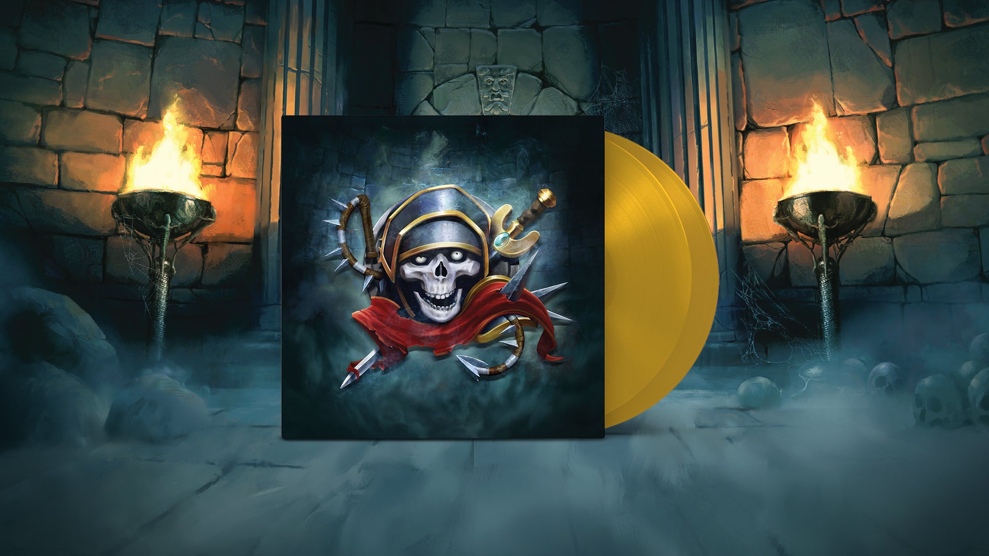 RuneScape Original Soundtrack Classics gold variant double LP vinyl