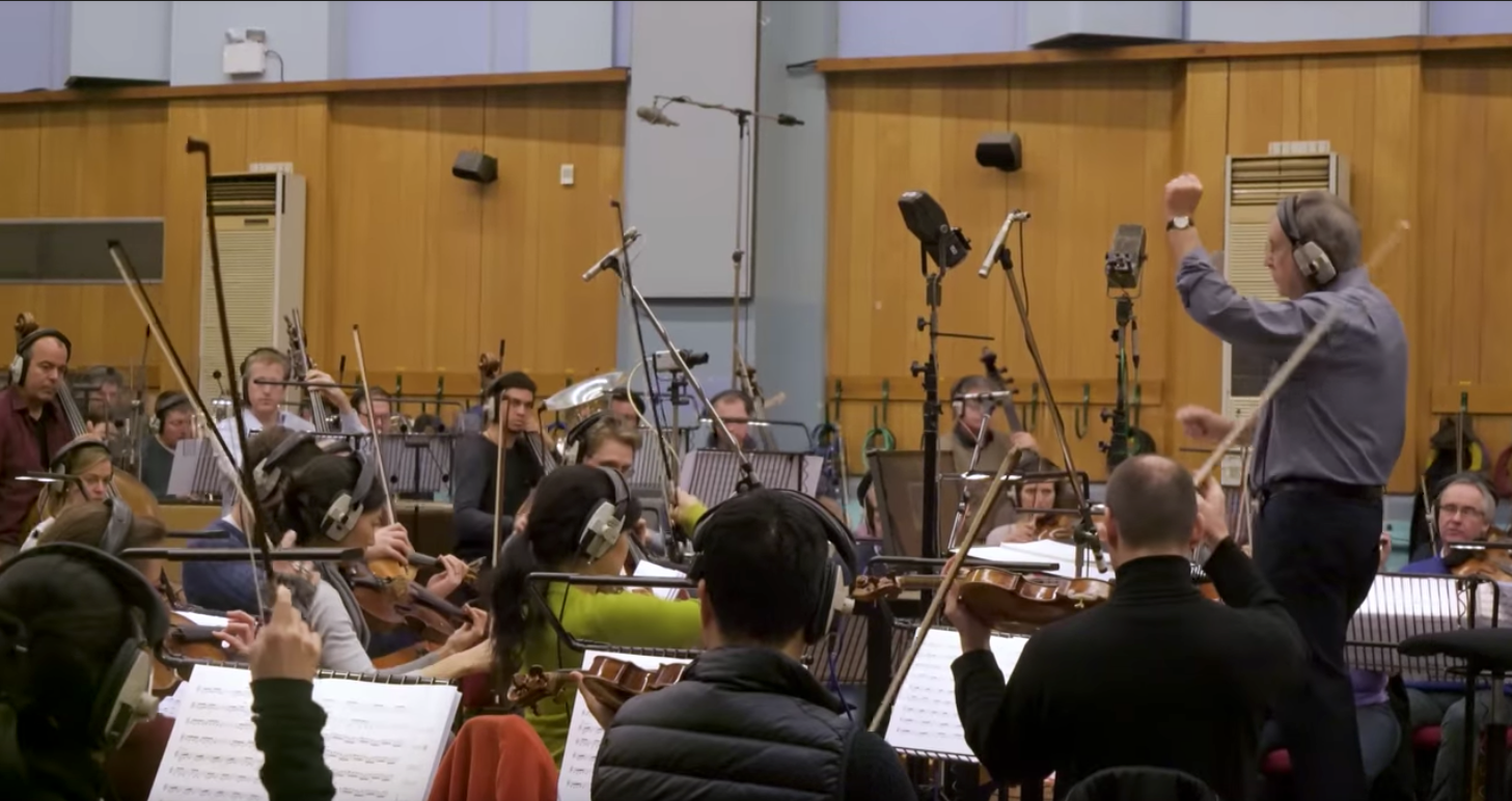 The Philharmonia recording at Abbey Road Studios