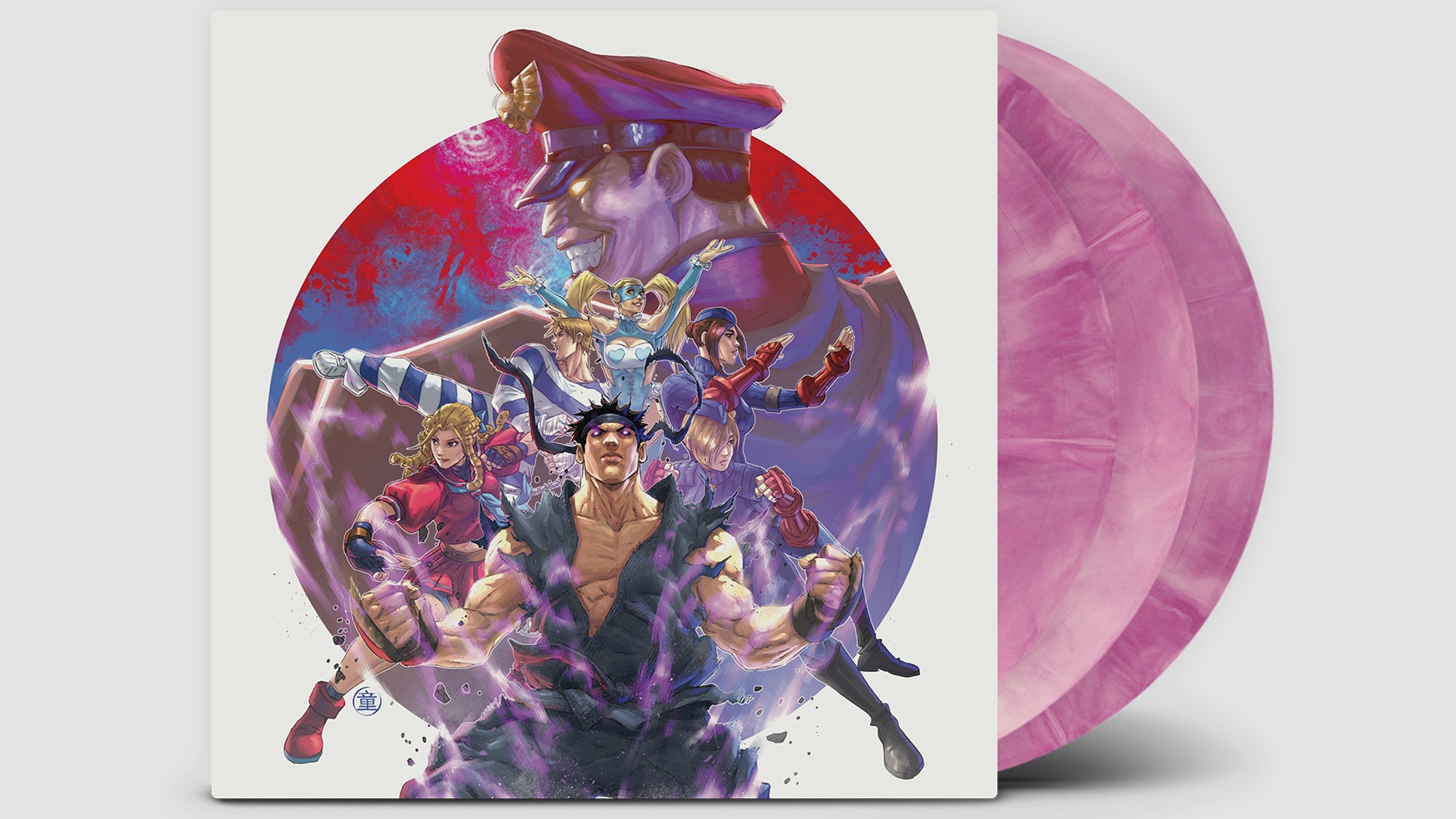 the Street Fighter Alpha 3 triple vinyl 