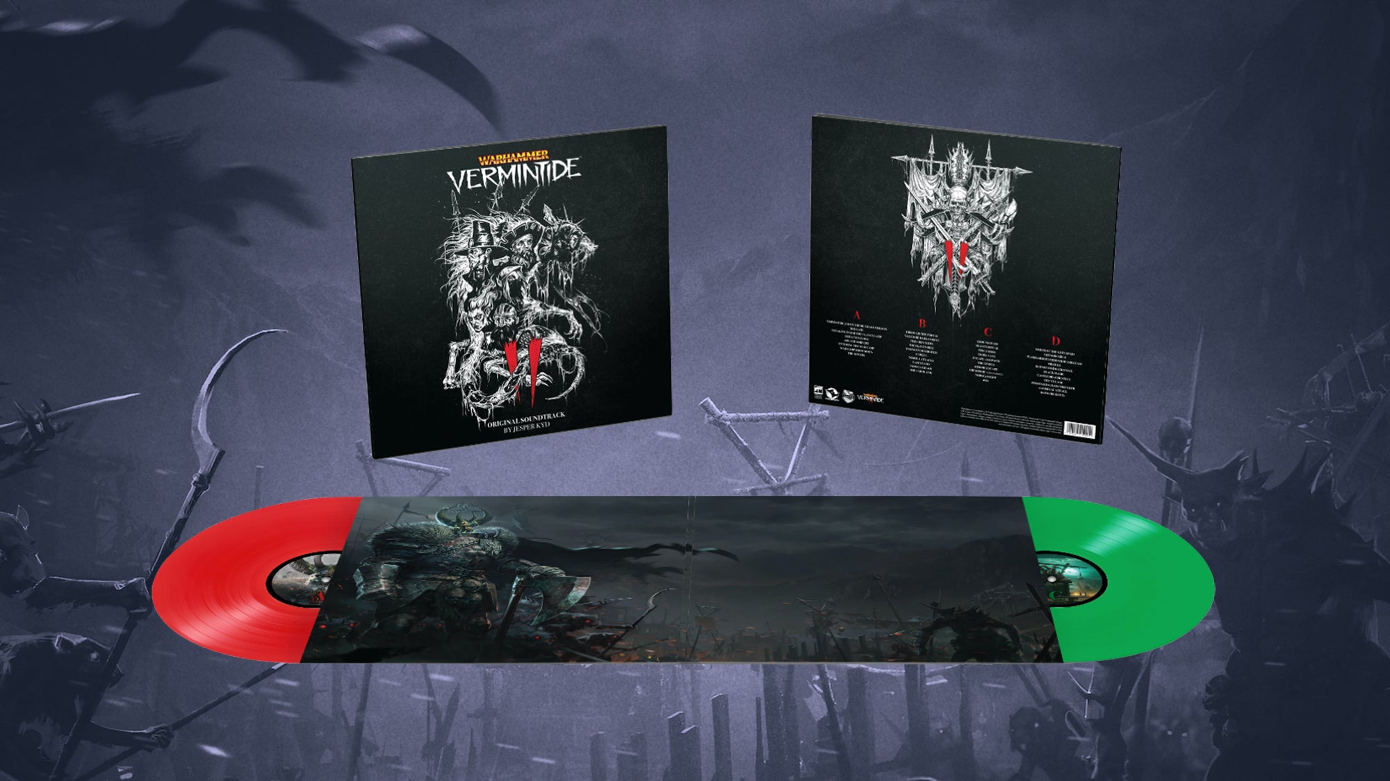 The Vermintide 2 OST vinyl