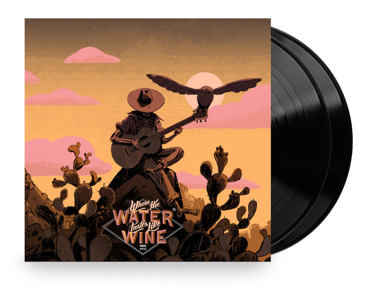 The Where The Water Tastes Like Wine double LP vinyl is available from www.lacedrecords.com