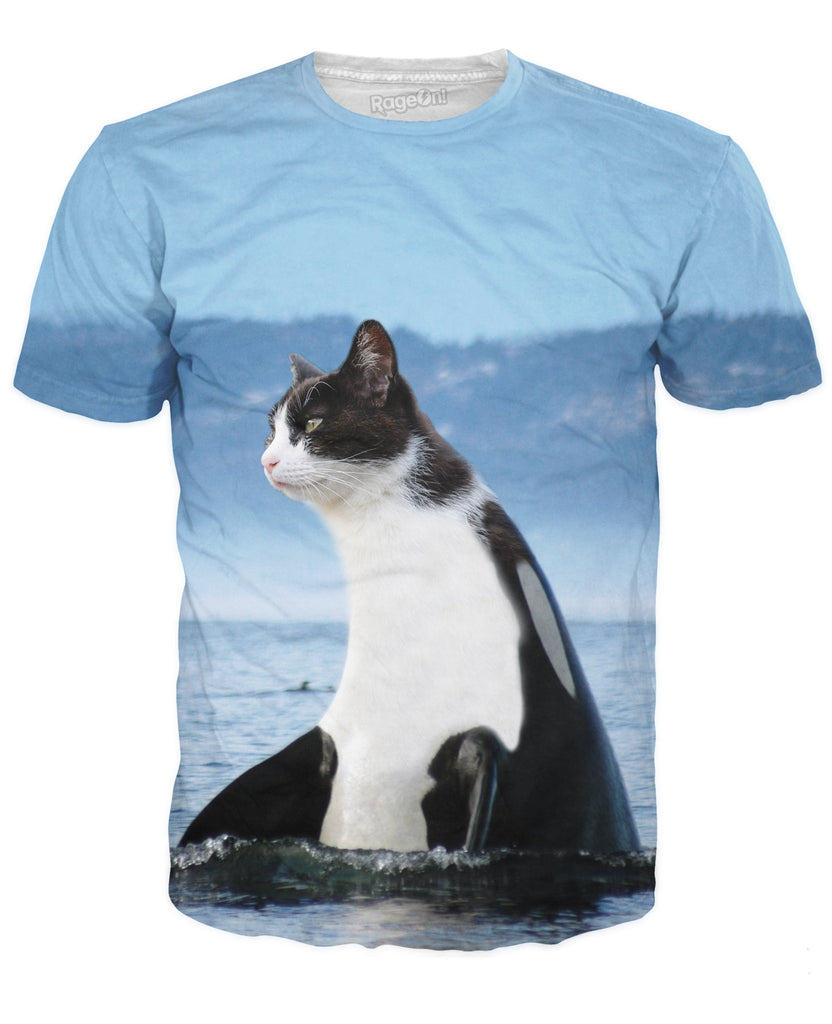 Orca Cat T-Shirt – RageJunkie