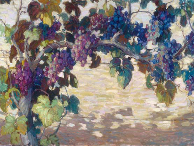 vine and branches painting