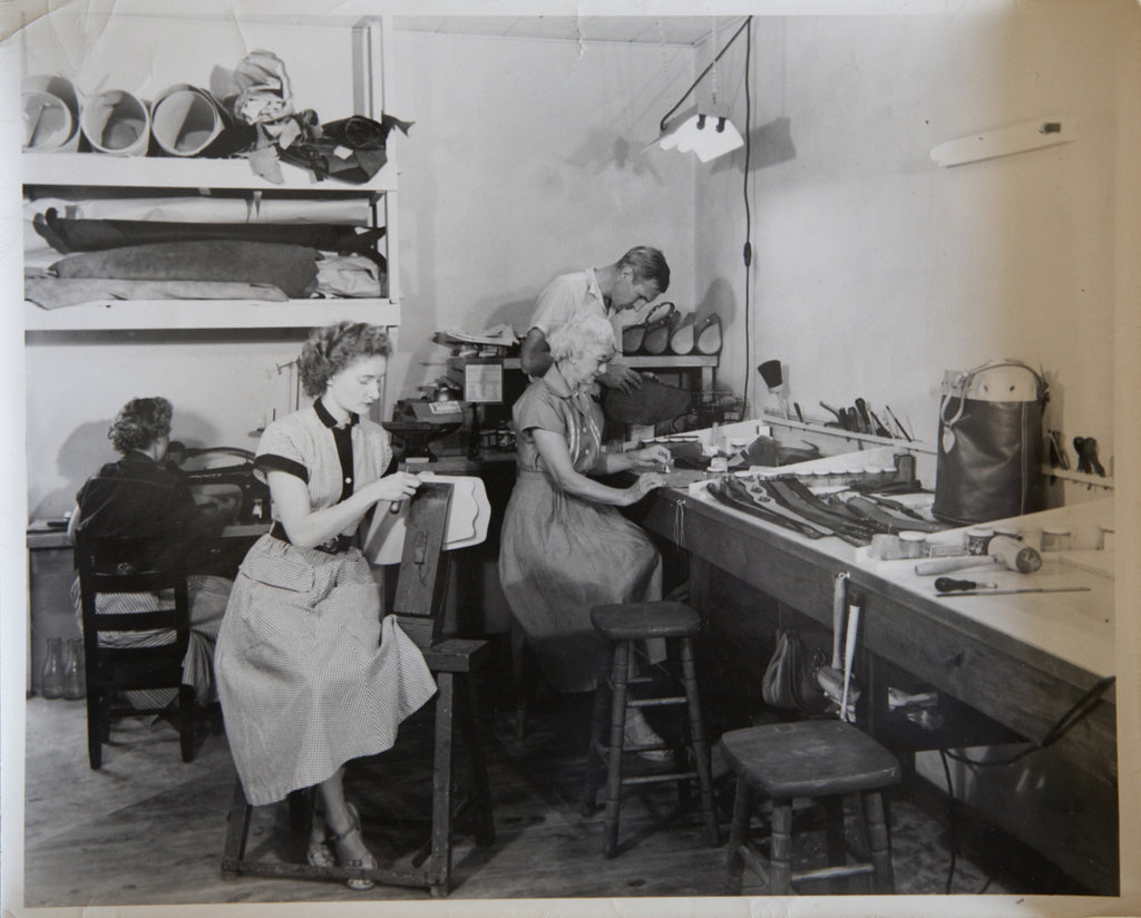 Collins of Texas Handbag Workshop in the Early 50's
