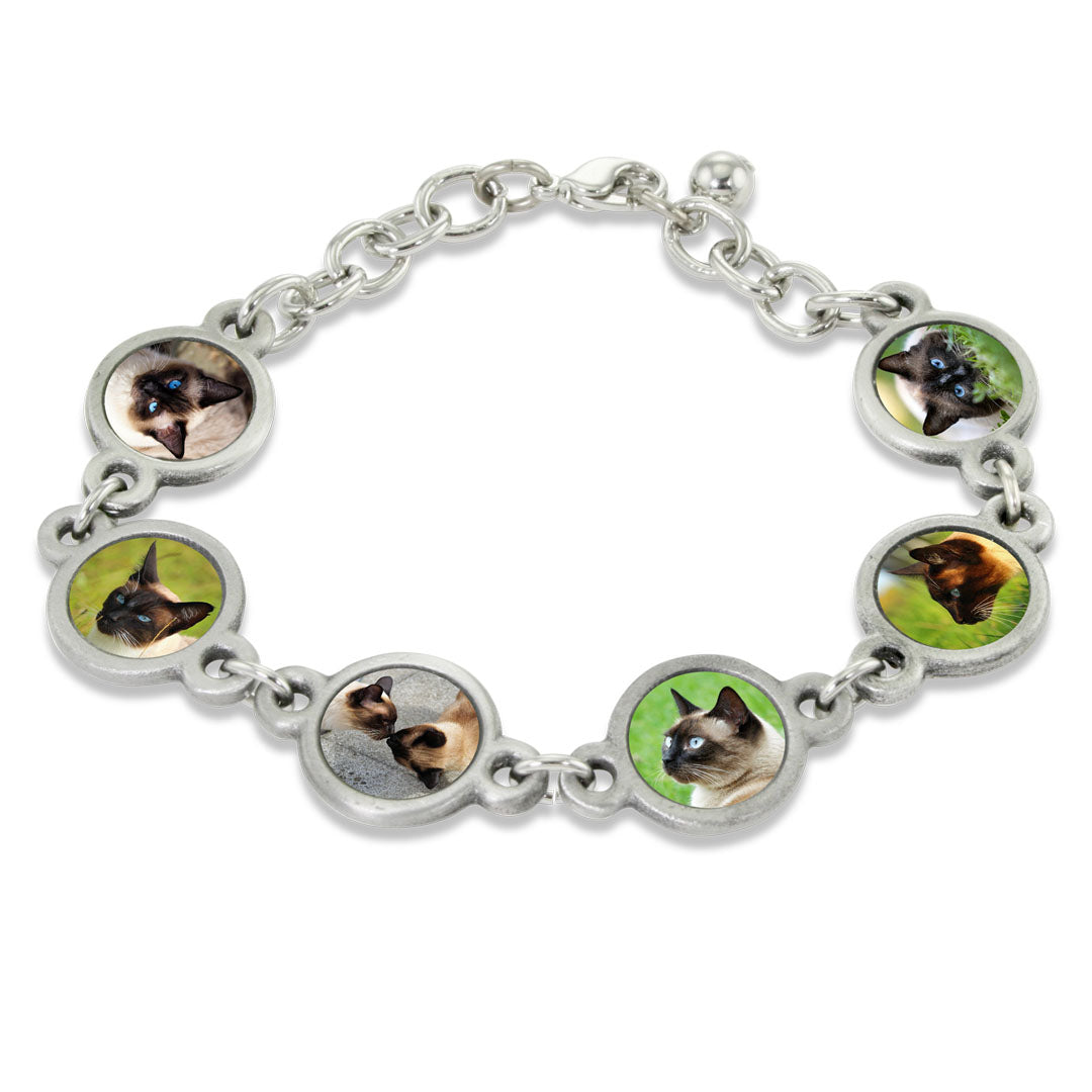 Pet Memorial Custom Charm Bracelets | Order Photo Charm Bracelets