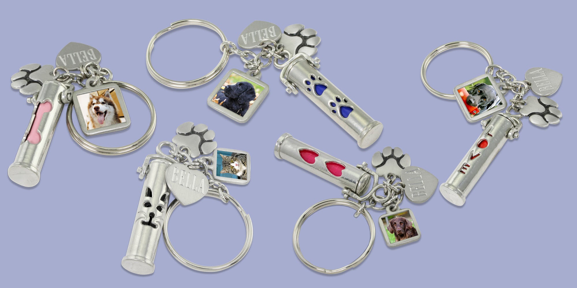 Pet Cremation Keychain Urns