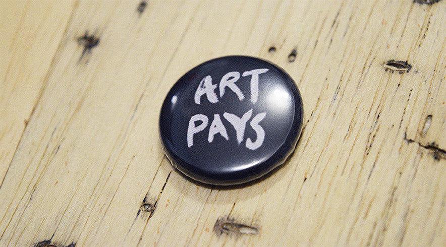 Art Pays Button
