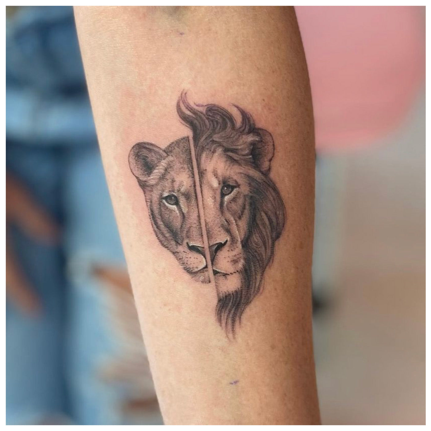 Lions tattoo