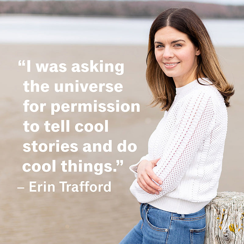 I was asking the universe for permission to tell cool stories and do cool things.