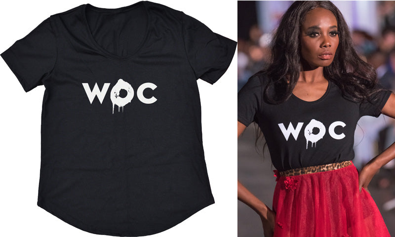 Women Of Colour Tee Black