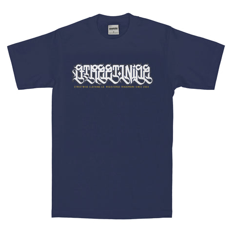 FLAKS STYLIZED T-Shirt (Navy)